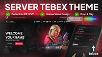 RP/PVP Server Tebex Theme
